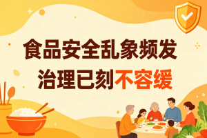  张治儒：食品安全乱象频发，治理已刻不容缓